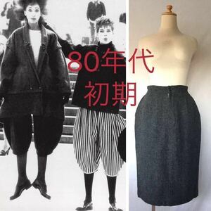 80年代初期コムデギャルソン黒の衝撃ヴィンテージcomme des garcons川久保玲junya watanabe rei kawakuboアーカイブArchive2D ボロルック