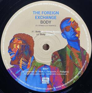 THE FOREIGN EXCHANGE/BODY