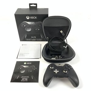 Microsoft マイクロソフト HM3-00006 Xbox ELITE ワイヤレスコントローラー 箱説セット＊簡易検査品【GH】