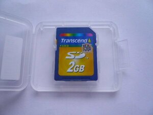 Transcend　SDカード　2GB　150×　SLC