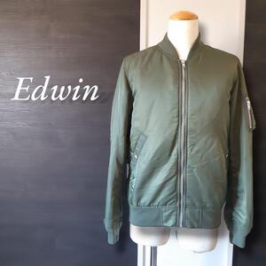 【極美品】EDWIN MA1 フライトジャケット カーキ