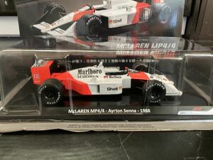 マルボロ仕様　DeAGOSTINI デアゴスティーニ ビッグスケールF1コレクション マクラーレン MP4/4 アイルトン セナ McLAREN Honda 1/24