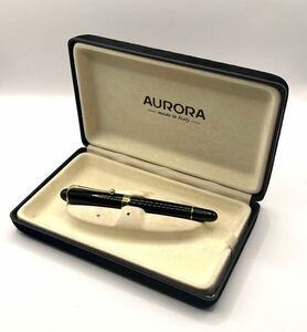 AURORA アウロラ 万年筆 ペン先 14k 585 筆記用具 文房具 箱付き 筆記未確認 ジャンク品