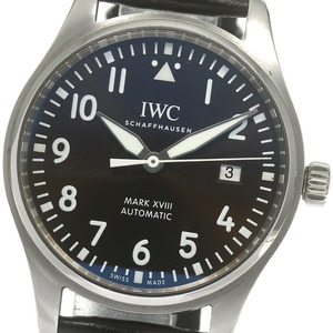 IWC SCHAFFHAUSEN IW327003 パイロット・ウォッチ・マーク XVIII アントワーヌ・ド・サンテグジュペリ 自動巻き メンズ 保証書付き_840353