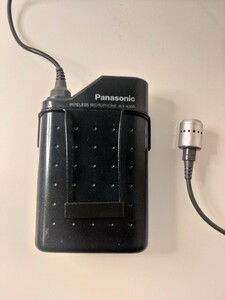 動作確認済み Panasonic WX-4300 パナソニック　ワイヤレスマイクタイピン型