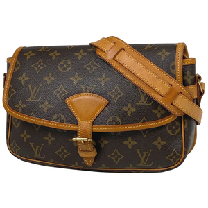 ルイ・ヴィトン Louis Vuitton ソローニュ 斜め掛け ショルダーバッグ モノグラム ブラウン M42250 レディース 【中古】