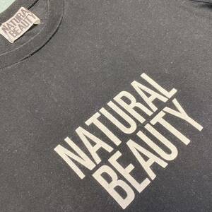 レア97年製?日本製正規NATURAL BEAUTYナチュラルビューティー NATURAL BEAUTY BASICナチュラルビューティーベーシック源流ブランドTシャツM