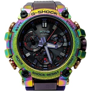 ☆☆ CASIO カシオ G-SHOCK MTG-B3000PRB-1AJR 電波ソーラー オーロラオーバル メンズ 腕時計 箱・取説有 目立った傷や汚れなし