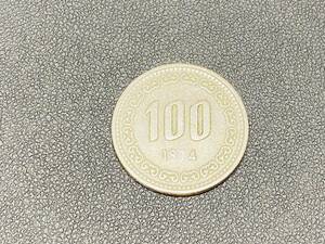 A585 特年 1974年 韓国 100ウォン 硬貨 旧紙幣 古銭