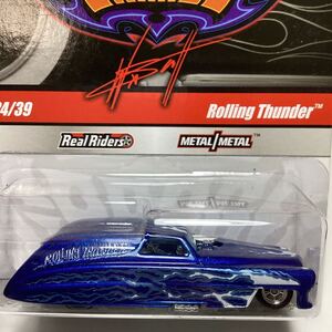 ☆ホットウィール☆ ローリング サンダー 青　WAYNE’S GARAGE Hot Wheels 