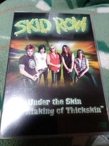 ★☆Skid Row Under the Skin The Making of Thickskin　日本盤　DVD スキッド　ロウ☆★181207