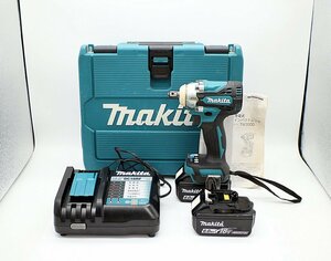 ☆【1円】マキタ 充電式インパクトレンチ TW300DRGX 18V 6.0Ah バッテリー2個 充電器 ケース付き makita 【中古品】k_t k24-3224