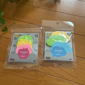 【新品即決】ポストイット　アップル　吹き出し付箋セットPost-it 付箋紙 スリーエムジャパン株式会社 メモ帳りんごマンガ強粘着