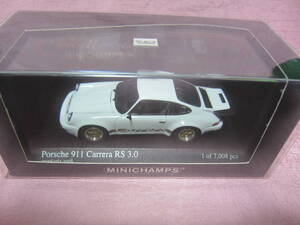 ミニチャンプス 1/43 PORSCHE 911 Carrera RS 3.0 1974 White