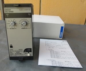 ☆未使用☆Omron オムロン K2ZC-K2WR-NT 逆電力継電器 2022年製