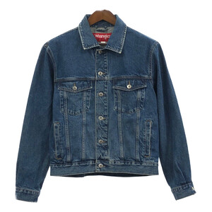 ■ 90年代 Wrangler ラングラー HERO デニム トラッカージャケット アメカジ ブルー (メンズ M) 中古 古着 Q4933 1円スタート