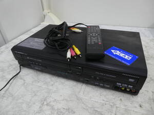 ☆ DX BROADTEC DXアンテナ VHSビデオ一体型DVDレコーダー DXR150V B-CASカード付き 21年製 1円スタート ☆