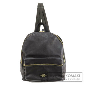 COACH コーチ ロゴ金具 リュック・デイパック レザー レディース 中古