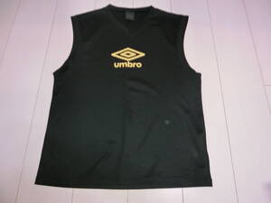 【即決】umbro　タンクトップ　ブラック