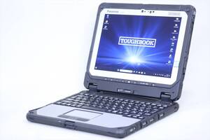 即配 超堅牢 防水防塵 タッチパネル 2in1 タブレット Windows11 TOUGHBOOK CF-20E0385VJ i5-7Y57 RAM4GB SSD128GB 10.1WUXGA