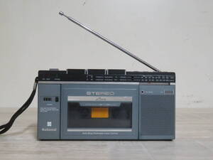 National ナショナル RX-2700 FM/AM ラジオ カセットレコーダー ラジカセ 昭和レトロ 