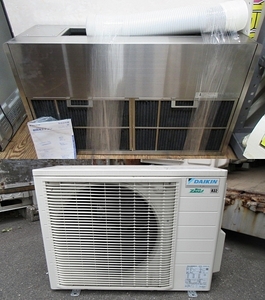 S4855 店頭引取限定 中古 DAIKIN ダイキン 厨房用エアコン FHTP80FA / 室外機 RZRP80BFV リモコンなし 2021年製 現状渡し エーワン豊橋本店