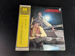 LPレコード 洋楽 CARPENTERS　GOLDEN DOUBLE DELUXE AMW31/32 中古品