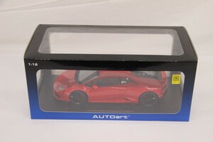 069 k2370 開封品 AUTOart 1/18 ランボルギーニ ウラカン LP610-4 レッドメタリック