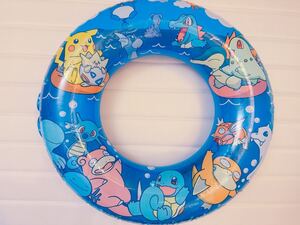 11.激レア ポケモン 浮き輪60cm 空気ビニール 空ビ うきわ ピカチュウ ポケットモンスター inflatable Pokemon PoolToys SwimRing Pikachu