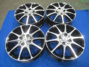 LOXARNY SPORT 14インチ アルミホイール 14X4.5J +45 PCD100 4H 4穴 中古