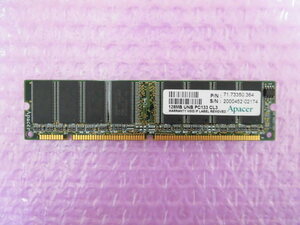 APACER 128MB UNB PC133 CL3 PC133 (CL3) 128MB ★両面チップ★