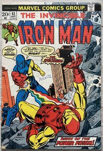 アメコミ Iron man #63 スパイダーマン 1973年 marvel マーベル リーフ ヴィンテージ アメリカ アイアンマン spider man venom ヴェノム