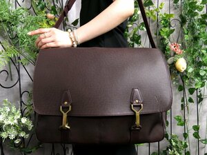 ●超美品●LOUIS VUITTON ルイ・ヴィトン●タイガ●デルスー●M30166●ショルダー バッグ●アカジュー●G金具●A4 収納 かばん●Js48071