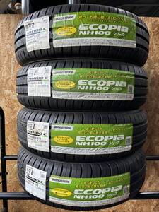 T-342【新品・未使用品】【数量限定】ブリヂストン ECOPIA NH100！175/65R14 82S！室内保管品！手渡し大歓迎！！