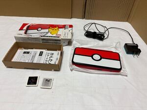 【中古品】【動作品】【美品】「newニンテンドー2ds ll モンスターボールエディション」任天堂