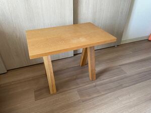 CLASKA クラスカ Wood Brace Low Table ローテーブル オーク無垢材 送料無料