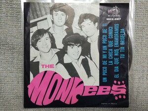 レア★【EP】「ザ・モンキーズ」THE MONKEES ”恋はちょっぴり／恋に落ちた日グリゼルダおばちゃん／どこかで知った娘“ メキシコ盤