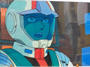 機動戦士ガンダム アニメセル画（複製)⑫アムロ 背景画付き 富野喜幸 安彦良和 日本サンライズ 