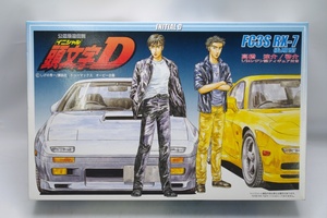 1* フジミ 1/24 FC3S RX-7 後期型 高橋涼介 高橋啓介 レジンフィギュア付き レア！ 未組み立て品 プラモデル 頭文字D 公道最速伝説