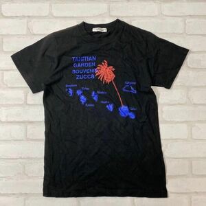 ZUCCA タヒチ ガーデン スーベニア ズッカTシャツ 黒 90s ビンテージ