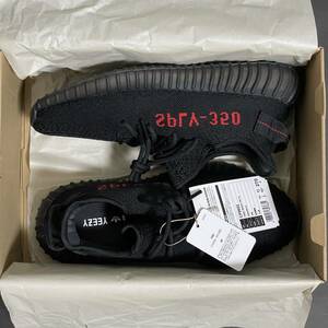 US9 27cm adidas YEEZY BOOST 350 V2 BLACK RED CP9652 アディダス イージーブースト ブラック レッド