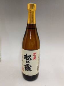 0117-0008　古酒★ 未開封　 720ml 25% 別選　松の露 宮崎県 本格焼酎