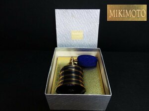 XT805△ミキモト / MIKMOTO / 香水入れ / 香水瓶 / ガラス製 / 高さ8.5cm / 美品