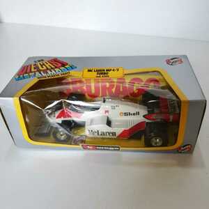 Bburago ブラーゴ 1/24 MCLAREN マクラーレン・MP4/2 TURBO cod.6106 ダイキャストメタルモデル ミニカー [ヴィンテージ レア フィギュア]