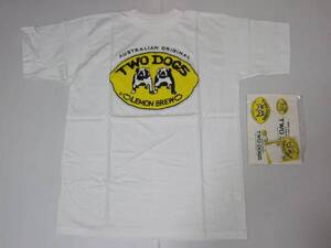 新品　キリン　TWO　DOGS　ツードッグス　レモン　Tシャツ