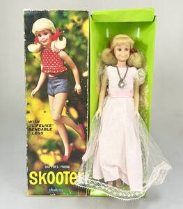 ◇☆ MATTEL マテル社 SKOOTER スクーター 着せ替え人形 JAPAN No.1120 元箱付 当時物 ビンテージバービー Barbie ★