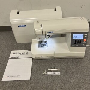 F812-CH14-375 JUKI ジューキ GRACE 100B HZL-G100B シリーズ 液晶バックライト付き コンピューターミシン ※針動確認済み