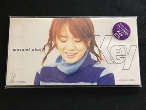 i▽*【未開封】8cmシングルCD　1点　奥井雅美　Key　手のひらの破片　J-POP　/E02-50