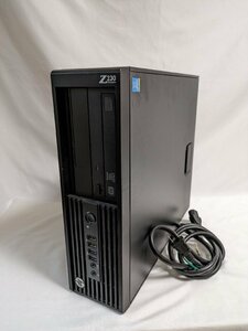 【即使用可能】 HP Z230 SFF WorkStation D1P35AV Ubuntu 24.0 Linux Xeon メモリ8GB HDD500GB NVIDIA NVS 315 / 100 (RUHT015375)