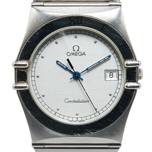 オメガ コンステレーション 腕時計 クオーツ シルバー文字盤 ステンレススチール メンズ OMEGA 【中古】